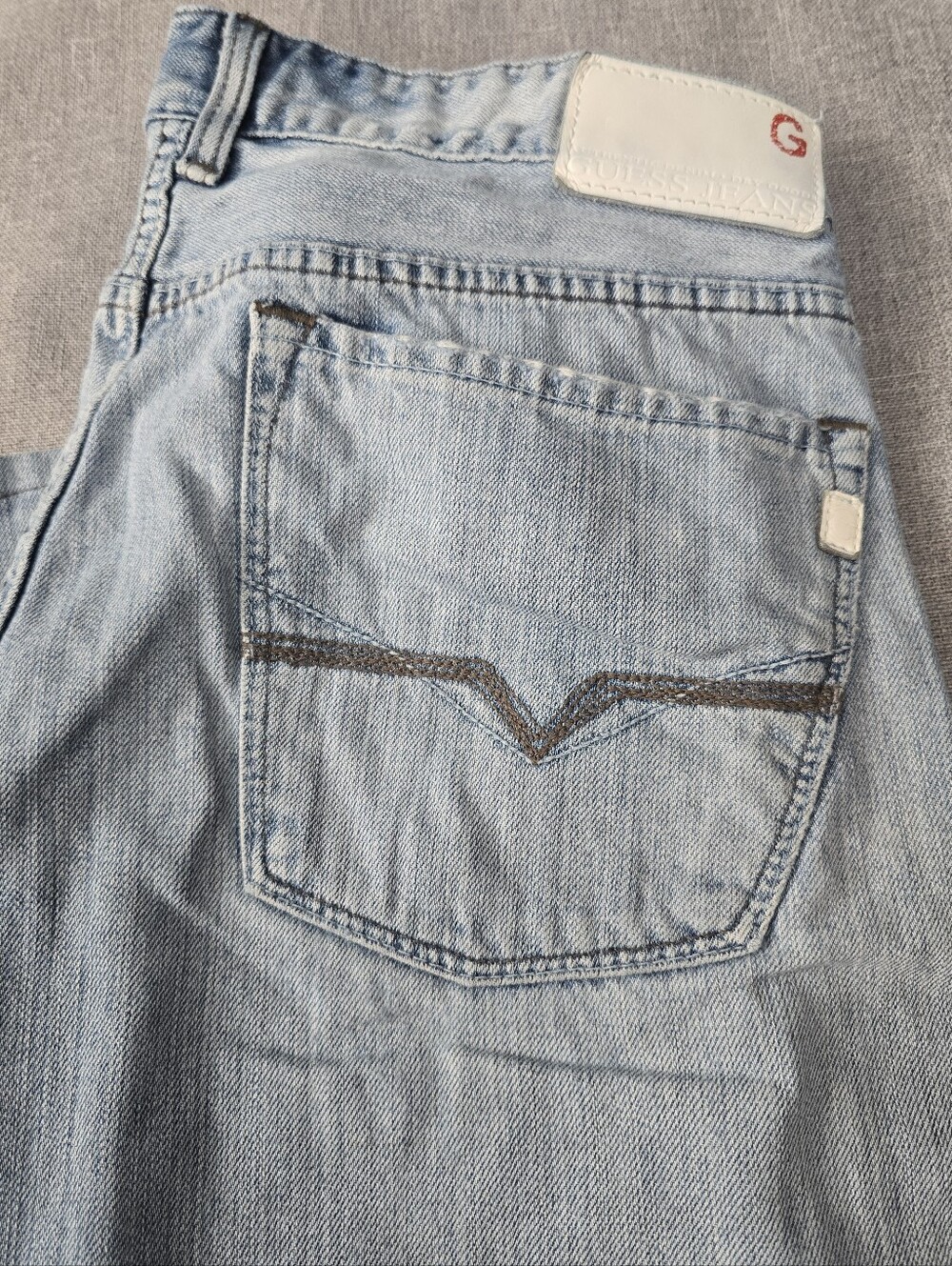 Guess Cliff Boot Cut Light Blue Jeans - Size W32